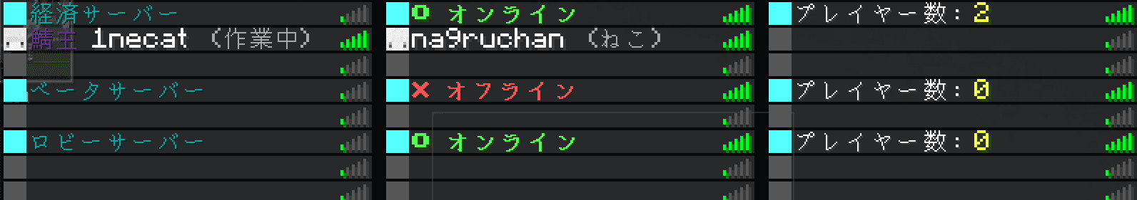 意思疎通ステータス機能